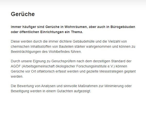Gerueche_Wohnraume bei 51465 Bergisch Gladbach